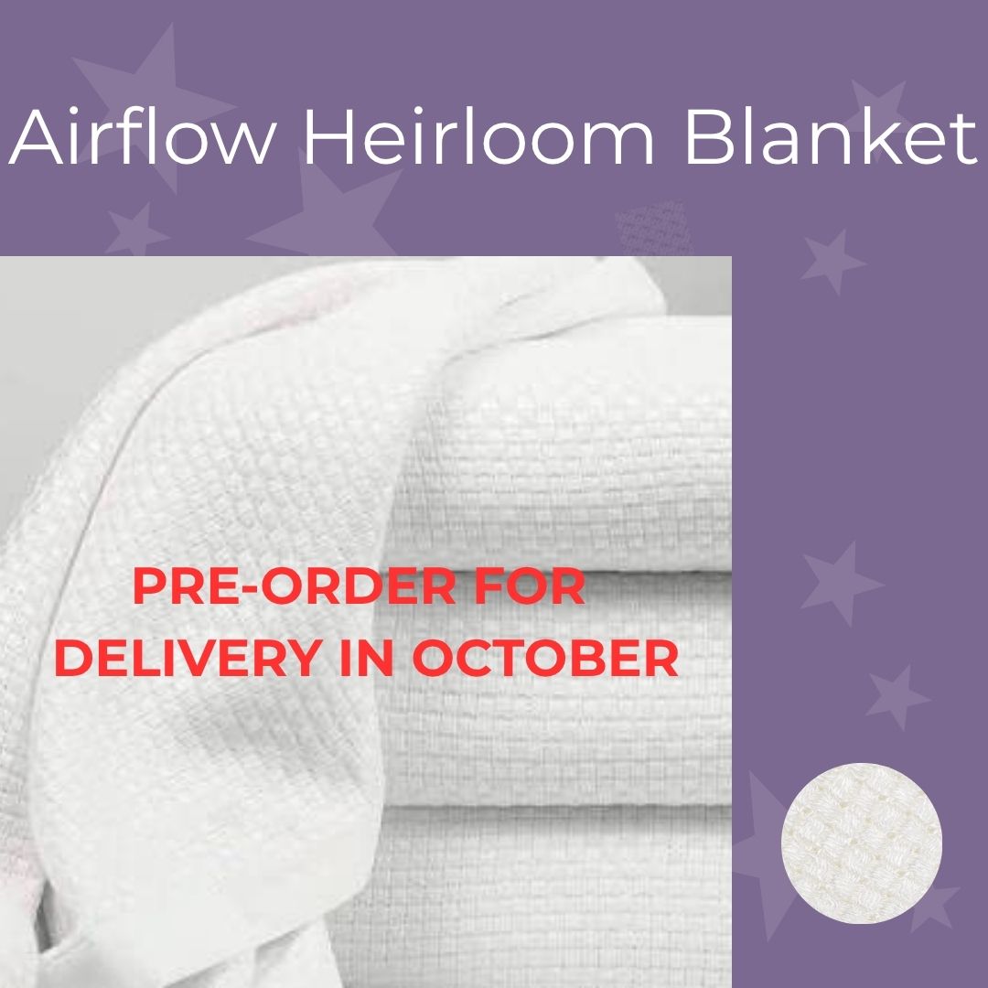 Airflow Heirloom Blanket | Pure White