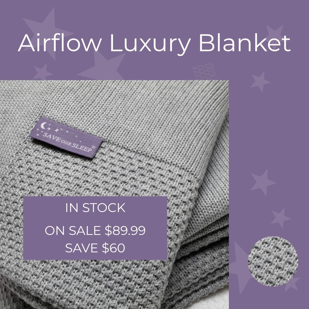 Airflow Luxury Blanket | Grey Marle