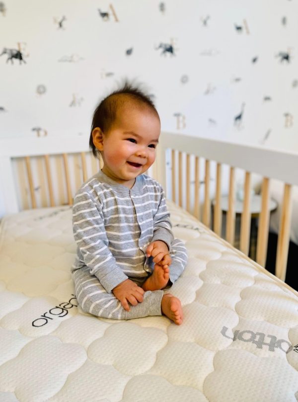 Cot Mattress Non Toxic (Organic fabric)* - Image 2