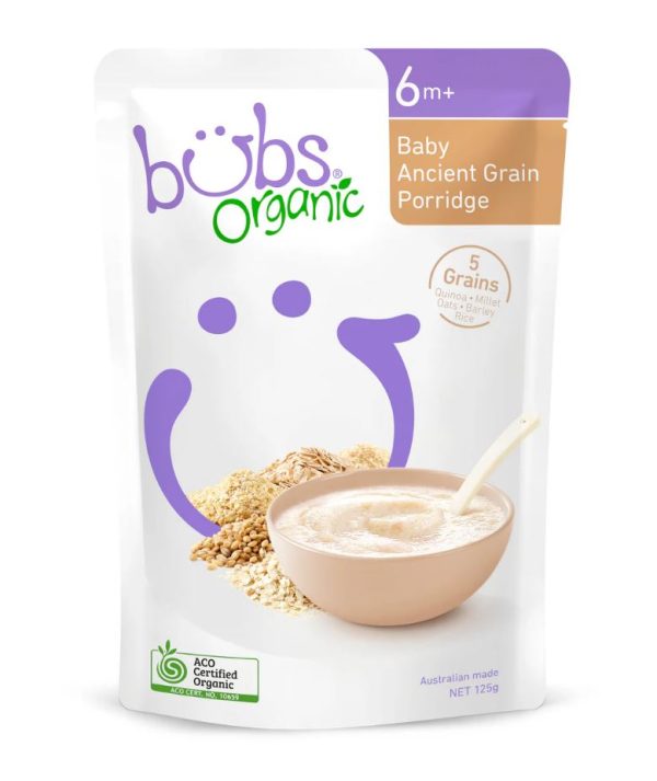 Bubs Organic (IN STOCK) | Baby Ancient Grain Porridge 6m+