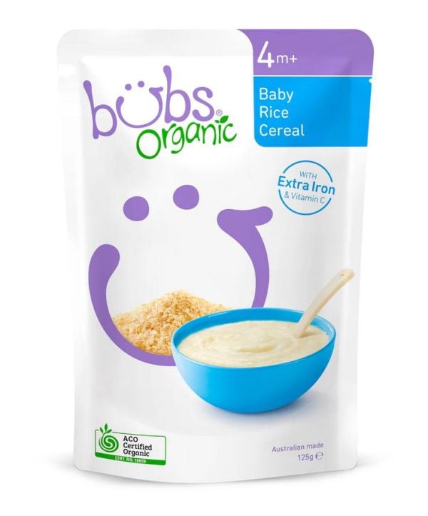 Bubs Organic (IN STOCK)| Baby Rice Cereal 4m+