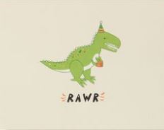 Cream Dino