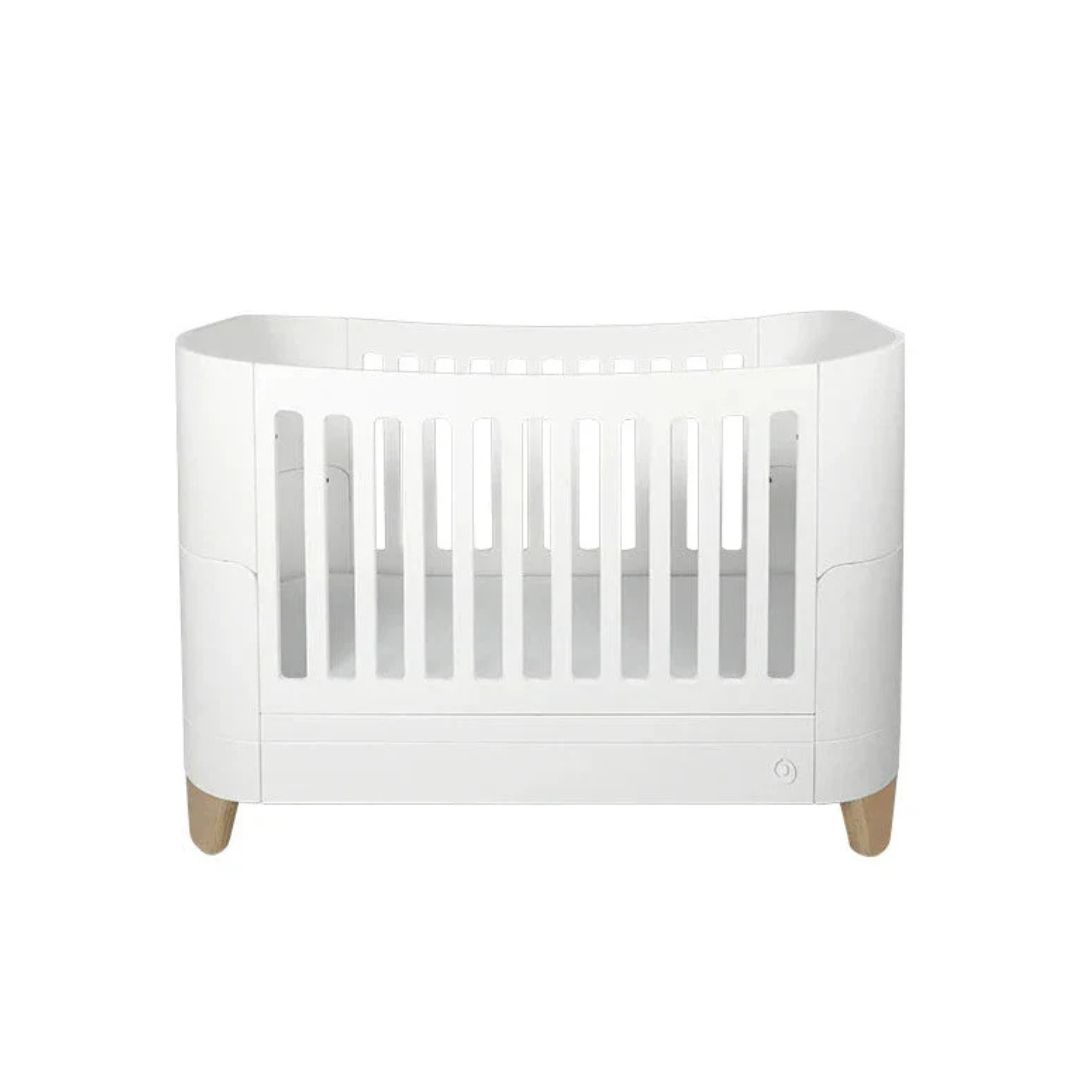 Mattress to fit Gaia Baby Serena Convertible Cot Bed (Organic Cotton fabric) L1400 x W700 x H115 mm or L140 x W70 x H11 cm with rounded corners