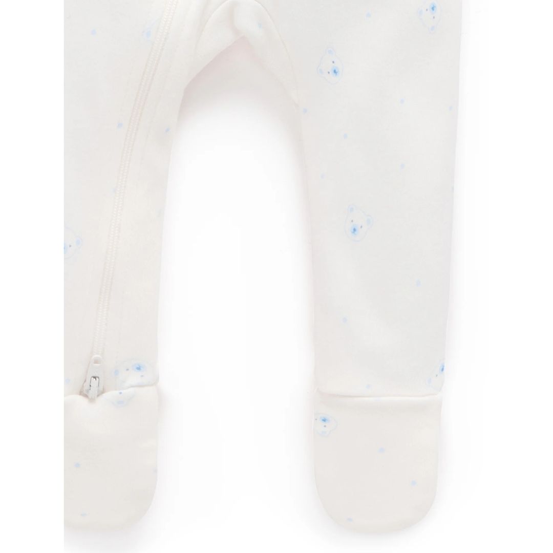 Purebaby Zip Babygro 2 pack - Image 27