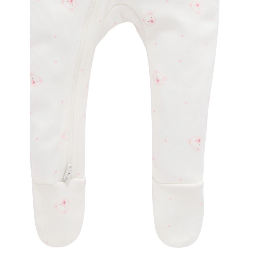 Purebaby Zip Babygro 2 pack - Image 23